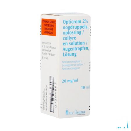 Opticrom Collyre 10 ml  -  Melisana