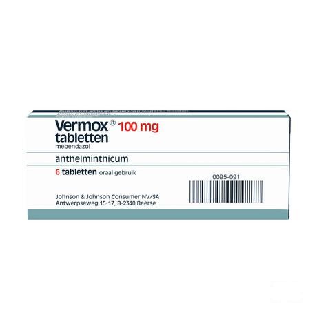 Vermox Tabletten 6x100 mg