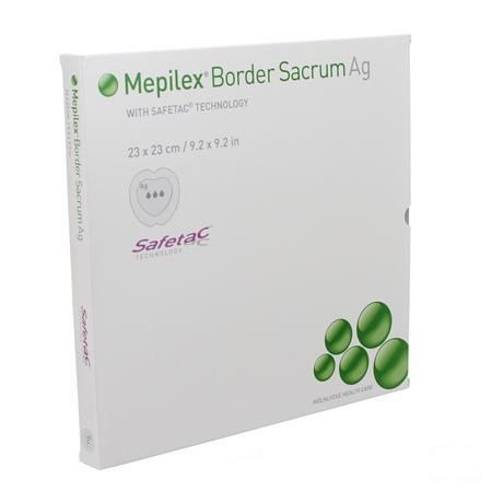 Mepilex Border Ag Sacrum Ster 23,0X23,0 5 392400  -  Molnlycke Healthcare