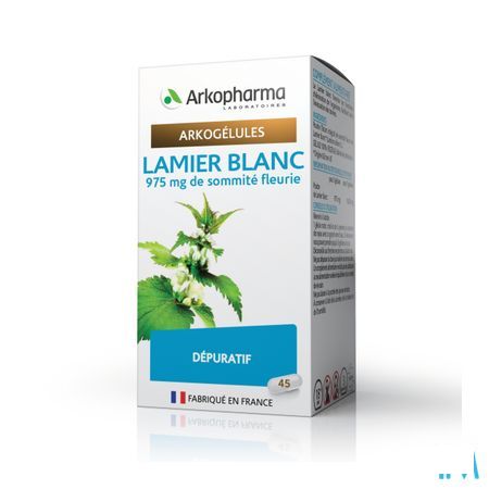 Arkogelules Lamier Blanc Vegetal 45  -  Arkopharma