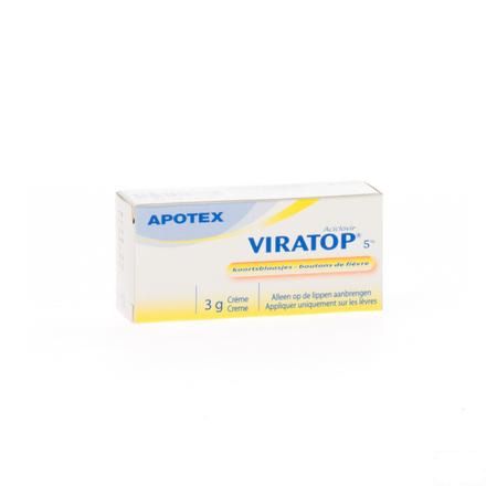 Viratop Apotex 5 % Creme 3g