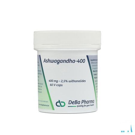 Ashwagandha 400 V-Capsule 60  -  Deba Pharma