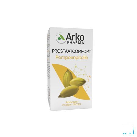 Arkogelules Huile De Pepins De Courge Capsule 60  -  Arkopharma