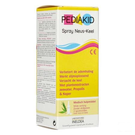 Pediakid Neus Keel Spray Flacon 20 ml