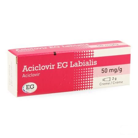 Aciclovir EG Labialis Creme 2gr  -  EG