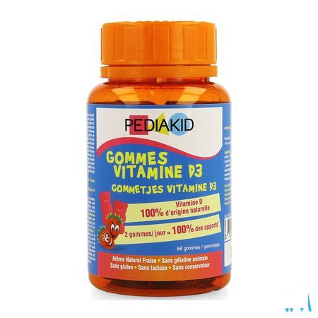 Pediakid Vitamines D3 Gommes 68