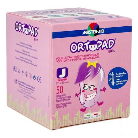 Ortopad Junior For Girls Compresse Ocul. 50 73221