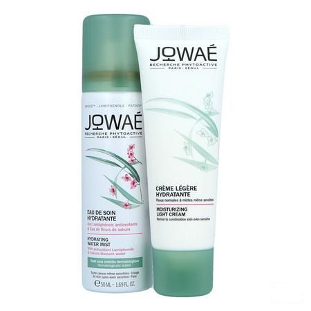 Jowae Coffret Hydra Creme Legere 40 ml + eau 50 ml Grat.