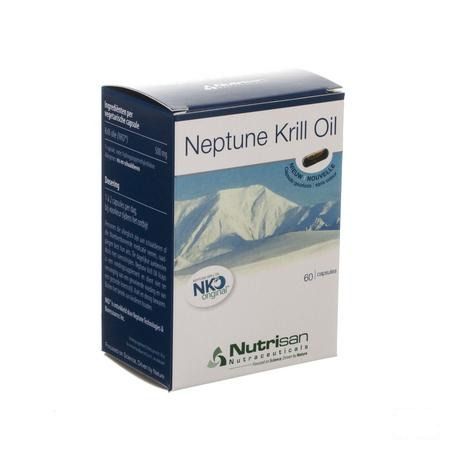 Neptune Krill Oil Licaps V-Caps 60 Nutrisan