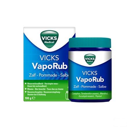 Vicks Vaporub Pommade - Zalf 100 gr