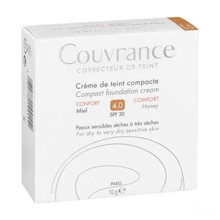 Avene Couvrance Creme Teint Tabletten 04 Miel Conf. 10 gr  -  Avene