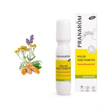 Aromapic Bio Verzachtende Roller 15 ml  -  Pranarom