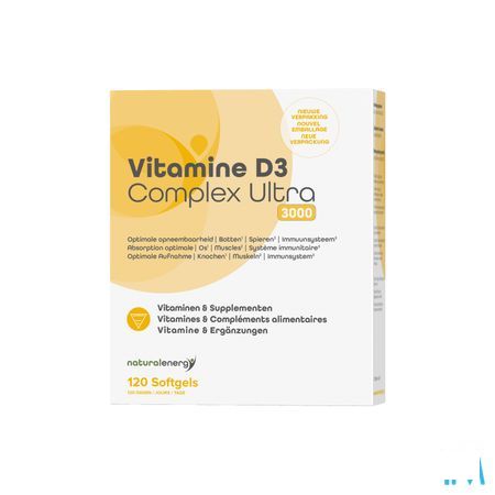 Vitamine D Complex Ultra Parels 120