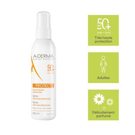 Aderma Protect Spray Ip50 + 200 ml  -  Aderma