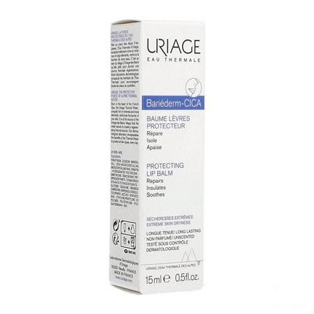 Uriage Bariederm Lippenbalsem Tube 15 ml