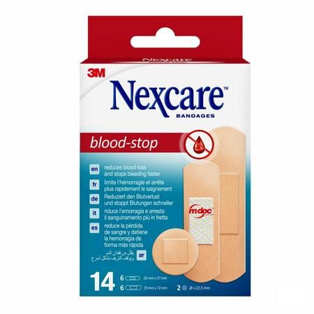 Nexcare 3m Bloodstop Assorted 14 N1714as  -  3M