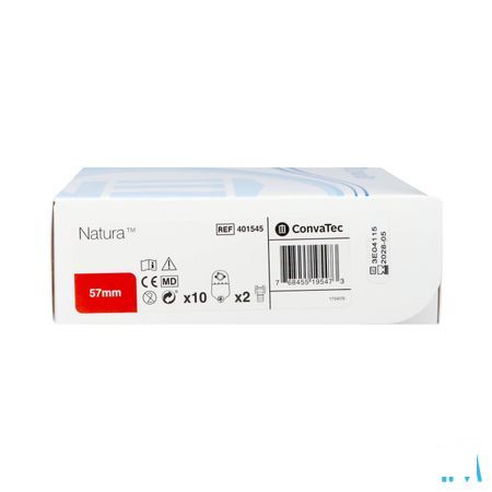 Natura Uro/Z Stand Kraan Accuseal Transp 57Mm 10