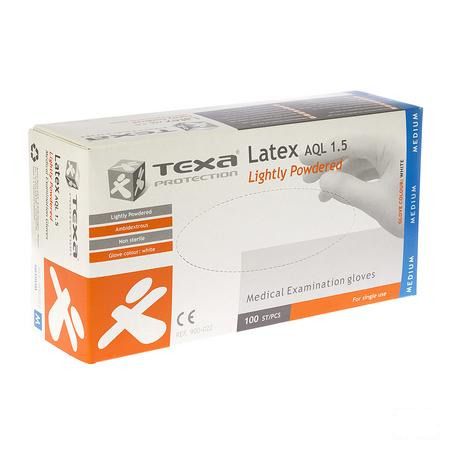 Cmt Handschoenen Latex Wit Lp L 100  -  Infinity Pharma