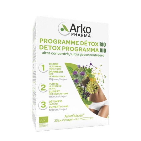 Arkofluide Programme Detox Ampoule 30  -  Arkopharma