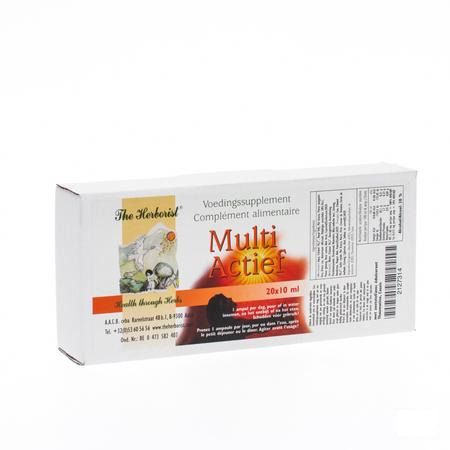 Herborist Multi Actief Ampullen 20x10 ml 0733