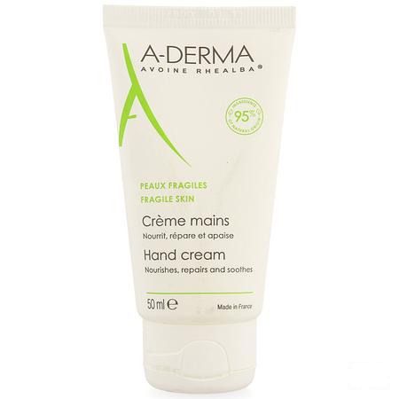 Aderma Indispensables Creme Mains 50 ml  -  Aderma