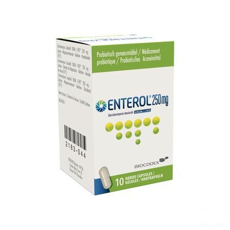 Enterol 250 mg Capsule Harde Dur 10 X 250 mg