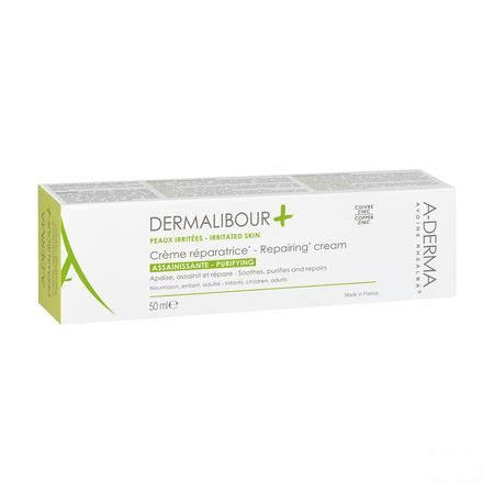 Aderma Dermalibour + Creme Reparatrice Tube 50 ml  -  Aderma