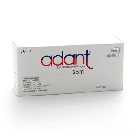 Adant Oplossing 1% Inj Intra Articul. 3 X 2,5 ml