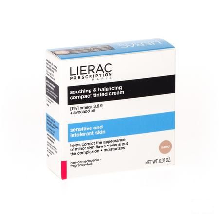 Lierac Prescription Creme Teint Comprimés Sable Apais.10 gr