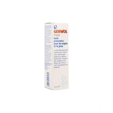 Gehwol Med Huile Protectrice Ongles Peau 15 ml