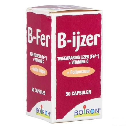 B-ijzer Nutridoses Capsule 50  -  Boiron