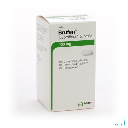 Brufen 400 mg Comprimes Pellicules Comprimes 100 X 400 mg 