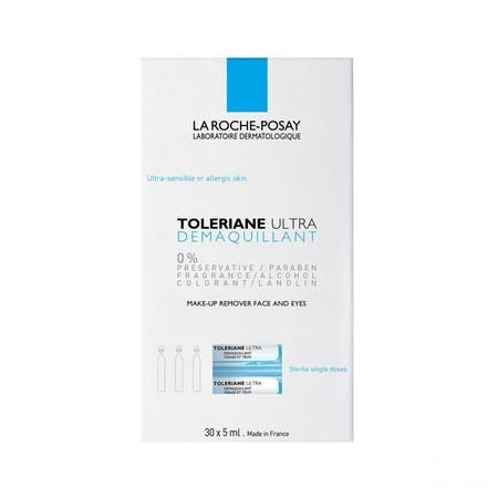 Toleriane Ultra Demaq Monodoses 30x5 ml  -  La Roche-Posay