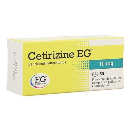 Cetirizine EG Tabletten 50 X 10 mg  -  EG