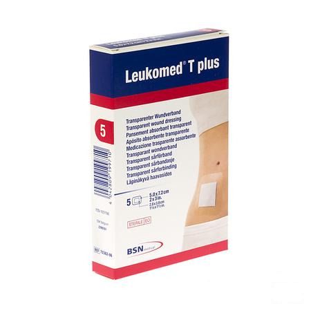 Leukomed T Plus Verband Ster 7,2cmx 5cm 5 7238206 