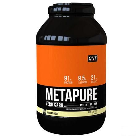 Zero Carb Metapure Milk Vanilla, 2kg