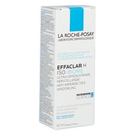 Effaclar H Isobiome creme 40 ml  -  La Roche-Posay