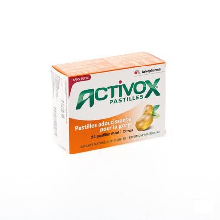 Activox Miel-citron Ss Pastille 24 3567575  -  Arkopharma