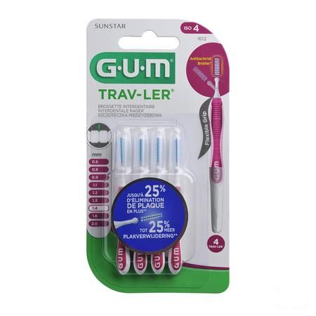 Gum Proxabrush Travel Cyl. Fine 4 1612