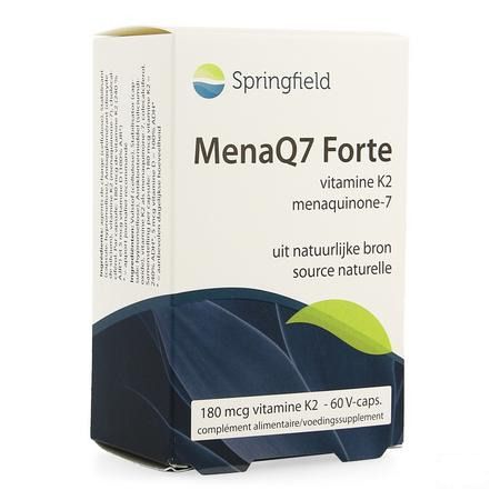 Menaq7 Vit K2 Forte Springfield Pot Capsule 60  -  Springfield Nutraceuticals