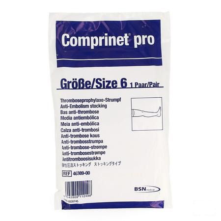 Comprinet Pro Thigh Bas Anti embolie T6 1pair 4638900