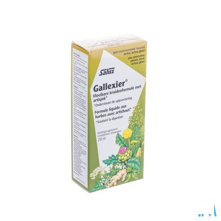 Salus Galaxier Artichaut Elixir 250 ml  -  Ocebio