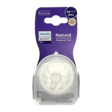 Philips Avent Natural 3.0 Zuigspeen 0M+ T2 1