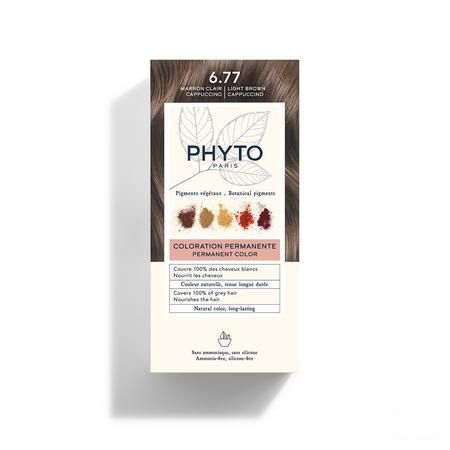 Phytocolor 6.77 Marron Clair Cappuccino