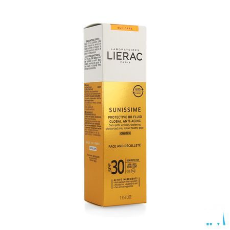 Lierac Sunissime Baby Fluid Dore Visage Ip30 Tb 40 ml