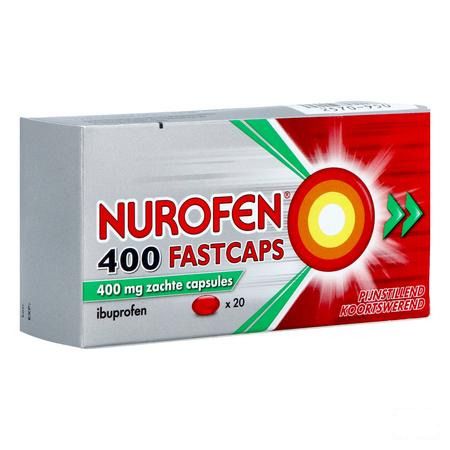 Nurofen 400 FastCapsule Capsule 20 X 400 mg