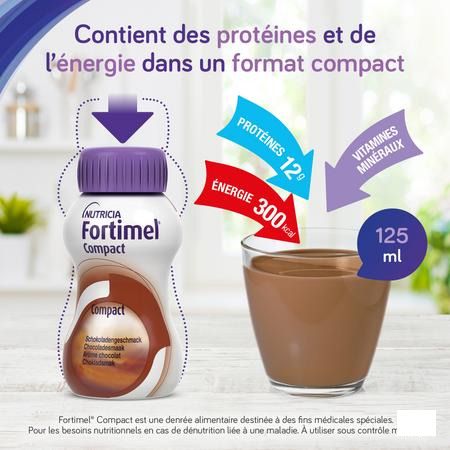 Fortimel Compact Banaan 4x125 ml  -  Nutricia