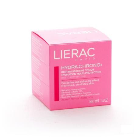 Lierac Hydra Chrono + Creme Onct. Ps-pts Pot 40 ml