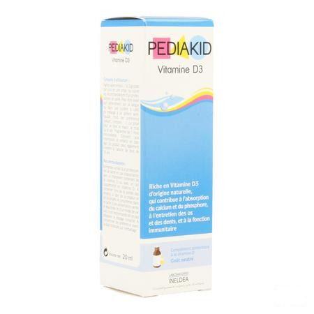 Pediakid Vitamine D3 Oplossing Drink Flacon 20 ml