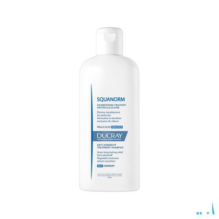 Ducray Squanorm Shampoo Vette Schilfers 200 ml